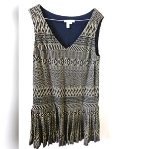 Vintage Gold and Black Dress